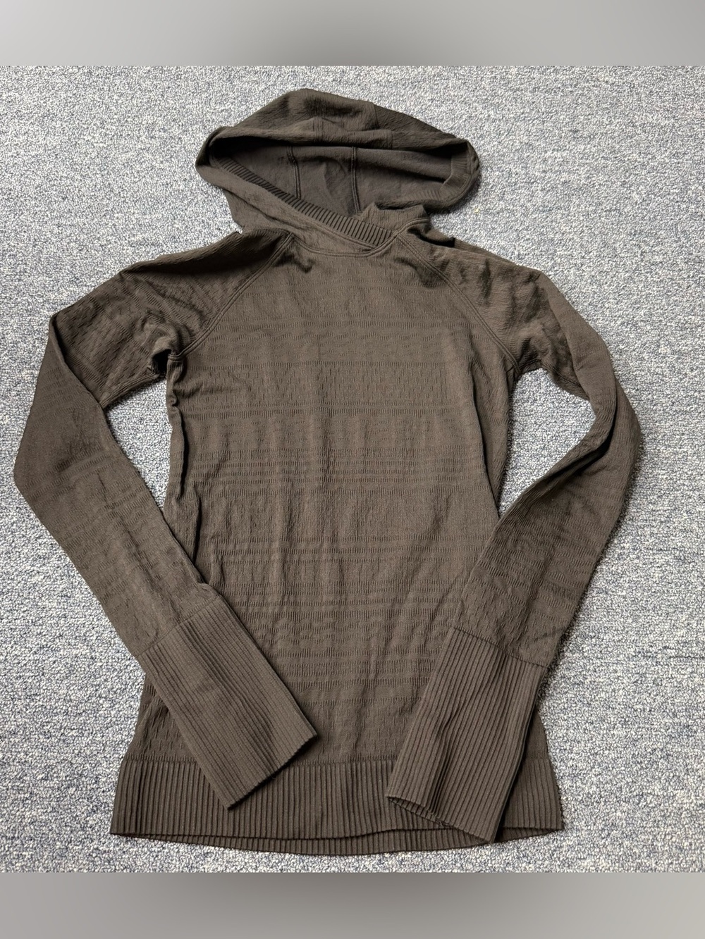 Lululemon Rest Less Black Long Sleeve Hoodie